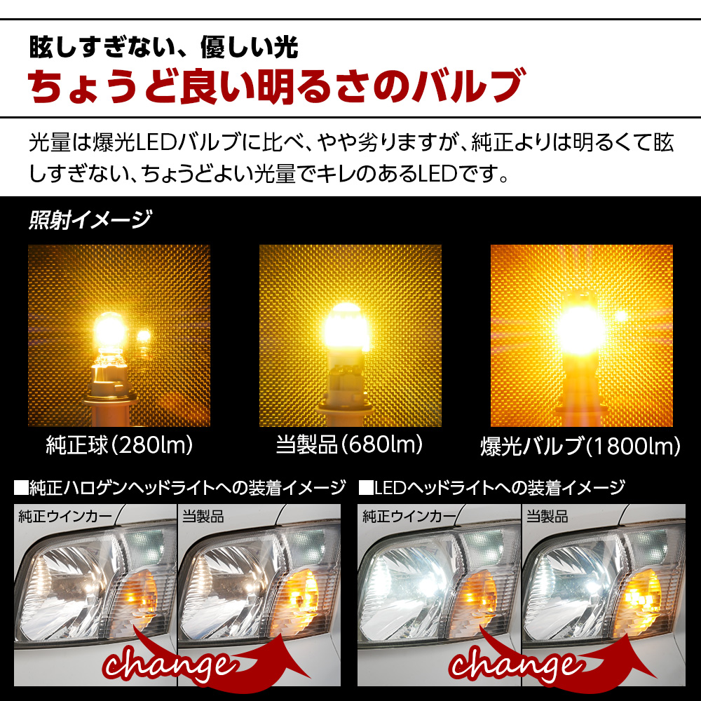 ちょうどいい明るさのバルブ